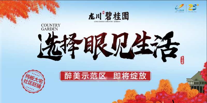 龙川碧桂园“选择·眼见·未来”大型文艺巡演